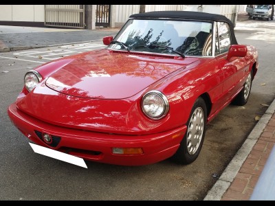  Spiderveloce,愛快 Alfa Romeo,1992,RED 紅色,2,3341