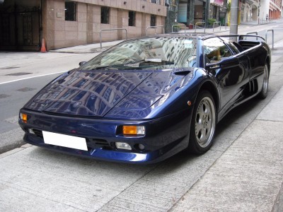  Diablo Roadster,林寶堅尼 Lamborghini,1996,BLUE 藍色,2,3483