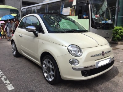  500C,快意 Fiat,2013,WHITE 白色,4,