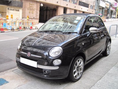  500 Cab,快意 Fiat,2012,BLACK 黑色,4,3741