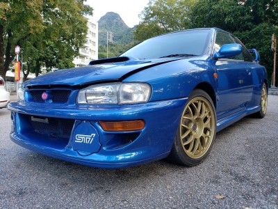  Wrx 22B,富士 Subaru,1998,BLUE 藍色,4,