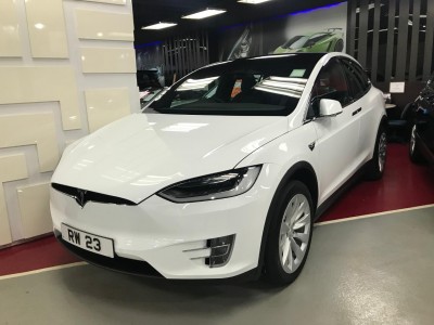  MODEL X 90D,特斯拉 Tesla,2017,WHITE 白色,,