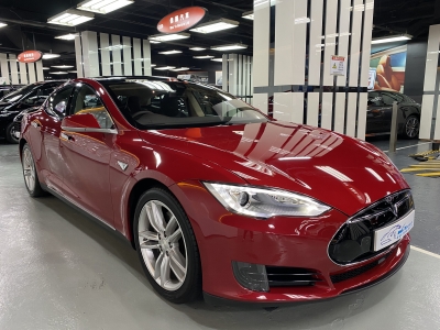  Model S 90D,特斯拉 Tesla,2016,RED 紅色,5