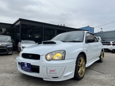  WRX STI 2.0,富士 Subaru,2002,WHITE 白色,5
