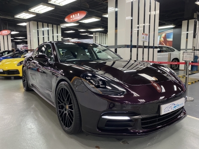  Panamera 4,保時捷 Porsche,2017,PURPLE 紫色,4