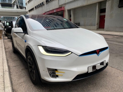 2017 Model X 90D,特斯拉 Tesla,2017,WHITE 白色,7