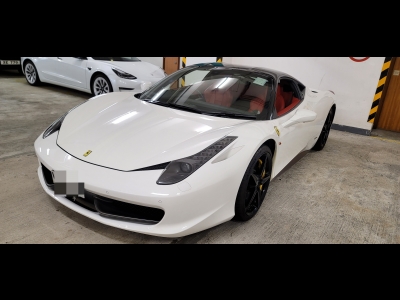  458 italia,法拉利 Ferrari,2012,WHITE 白色,2 