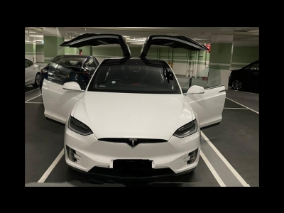  MODEL X 90D,特斯拉 Tesla,2017,WHITE 白色,7
