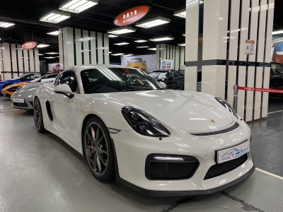  Cayman GT4 ClubSport,保時捷 Porsche,2016,WHITE 白色,2
