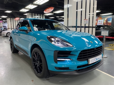  Macan S,保時捷 Porsche,2020,BLUE 藍色,5