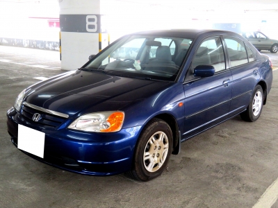  CIVIC,本田 Honda,2002,BLUE 藍色,5