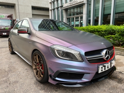  A45 AMG,平治 Mercedes-Benz,2014,PURPLE 紫色,5