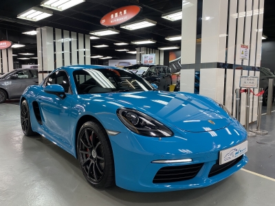  718 Cayman S,保時捷 Porsche,2017,BLUE 藍色,2