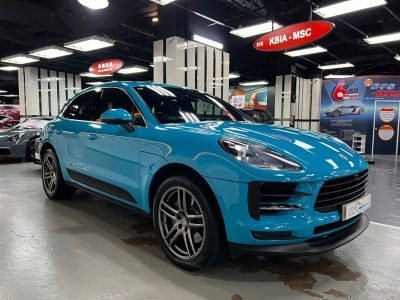  Macan S,保時捷 Porsche,2019,BLUE 藍色,5