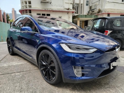  Model X90D,特斯拉 Tesla,2016,BLUE 藍色,7