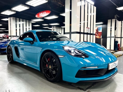  718 Cayman GTS 6MT,保時捷 Porsche,2018,BLUE 藍色,2