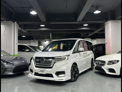  STEPWGN HYBRID RP5 EX MUGEN,本田 Honda,2018,WHITE 白色,7